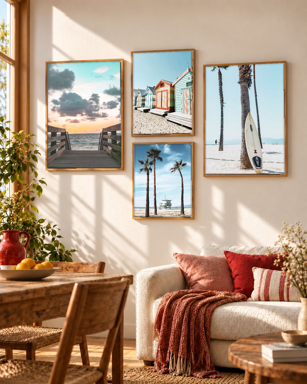 Set de cuadros decorativos que combinan