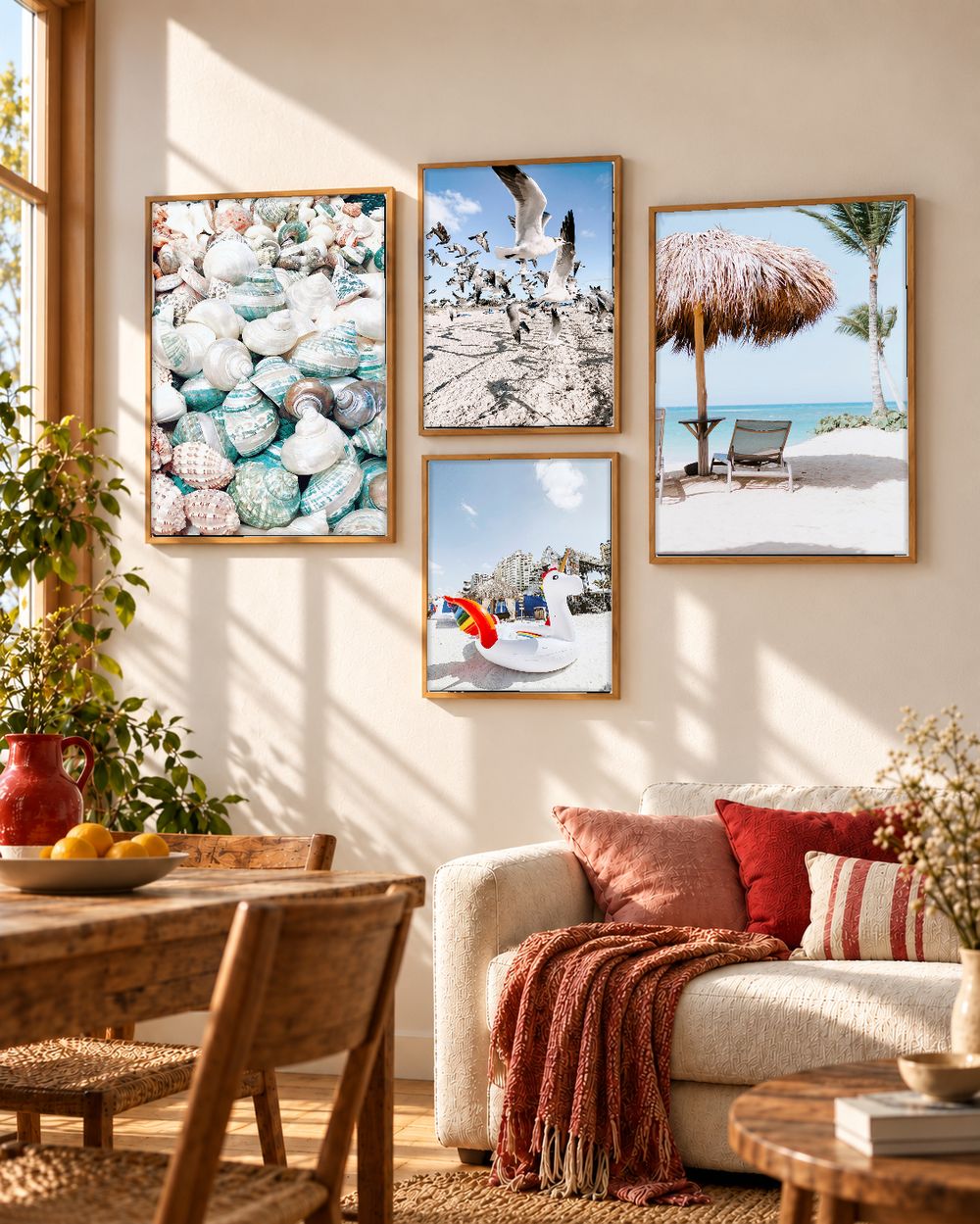 Set de cuadros decorativos que combinan