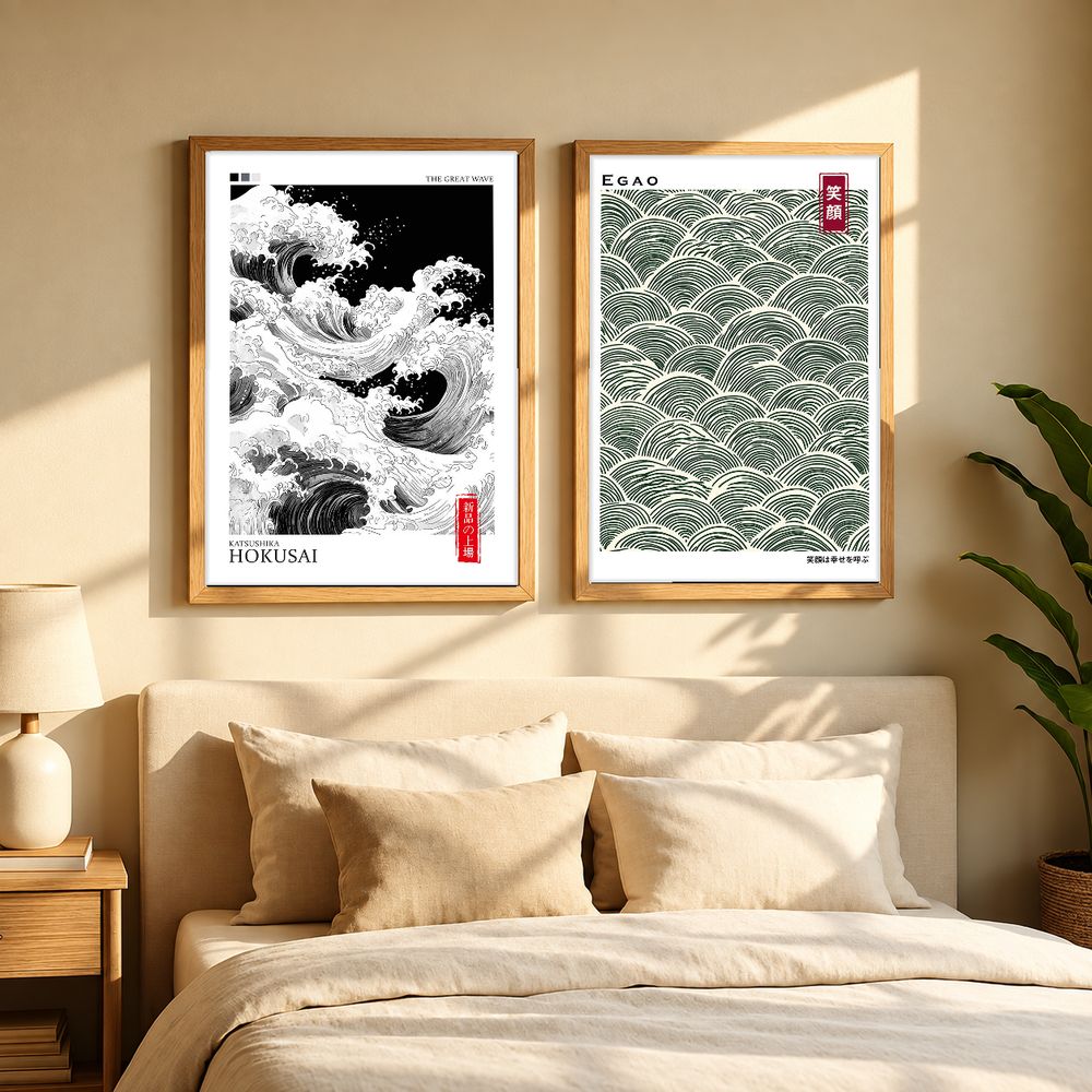 Set de cuadros decorativos que combinan