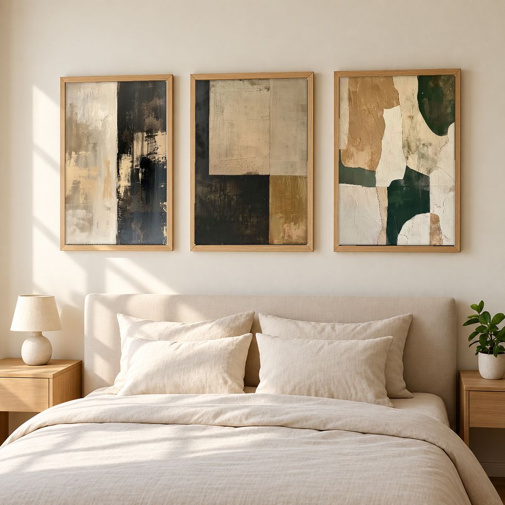 Set de cuadros decorativos que combinan