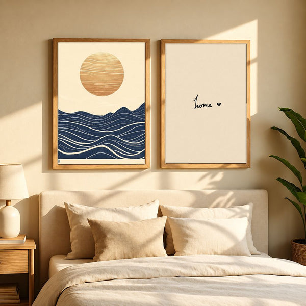 Set de cuadros decorativos que combinan