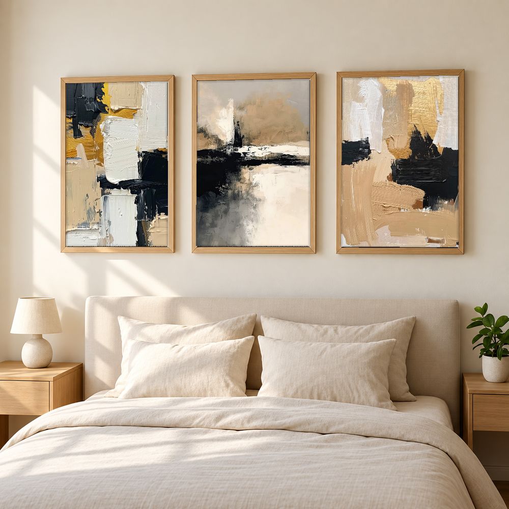 Set de cuadros decorativos que combinan