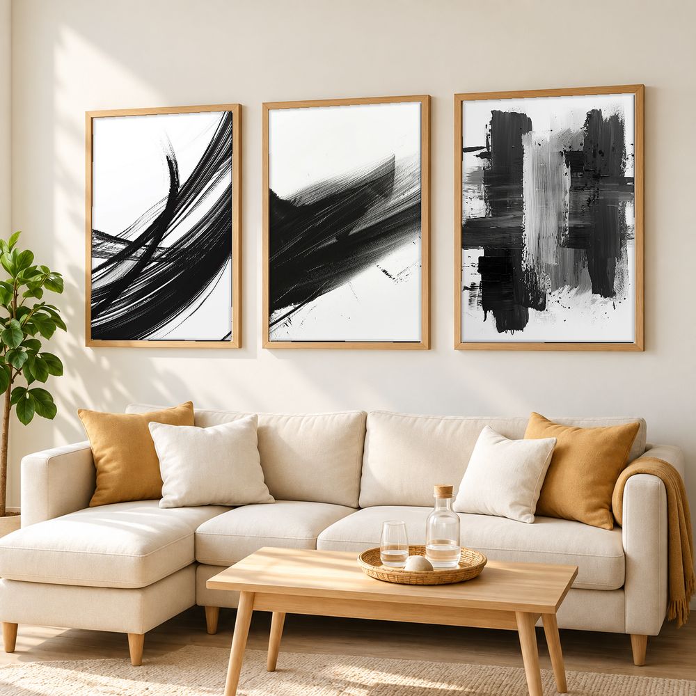 Set de cuadros decorativos que combinan