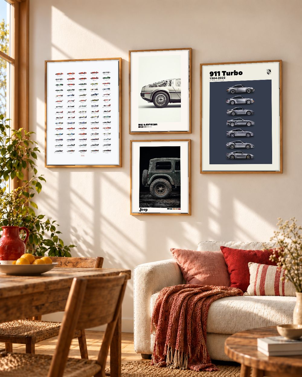 Set de cuadros decorativos que combinan
