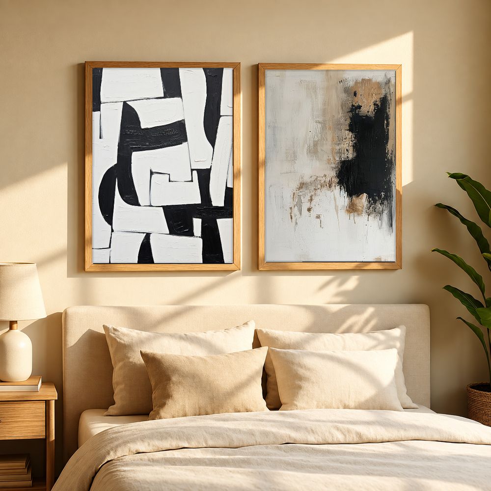 Set de cuadros decorativos que combinan