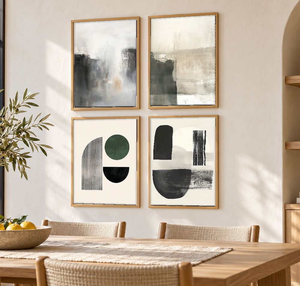 Set de cuadros decorativos que combinan