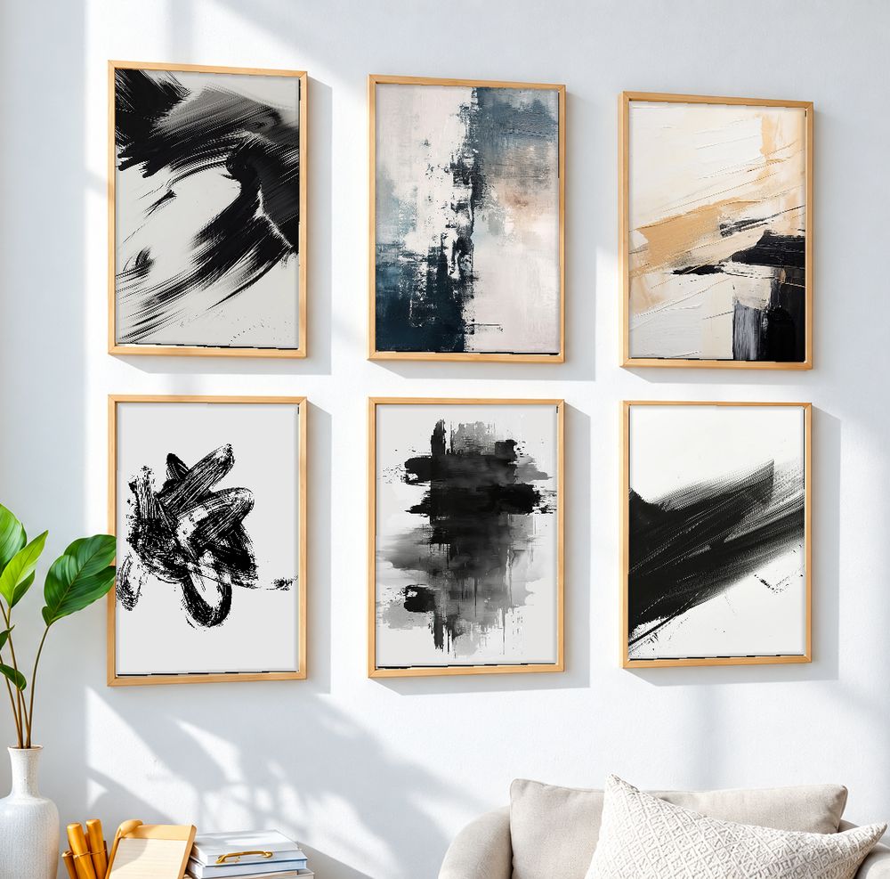Set de cuadros decorativos que combinan