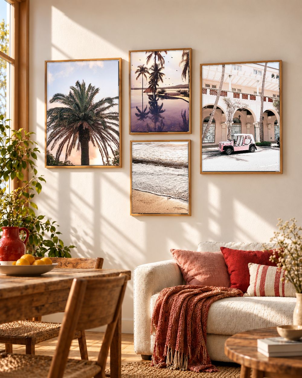 Set de cuadros decorativos que combinan