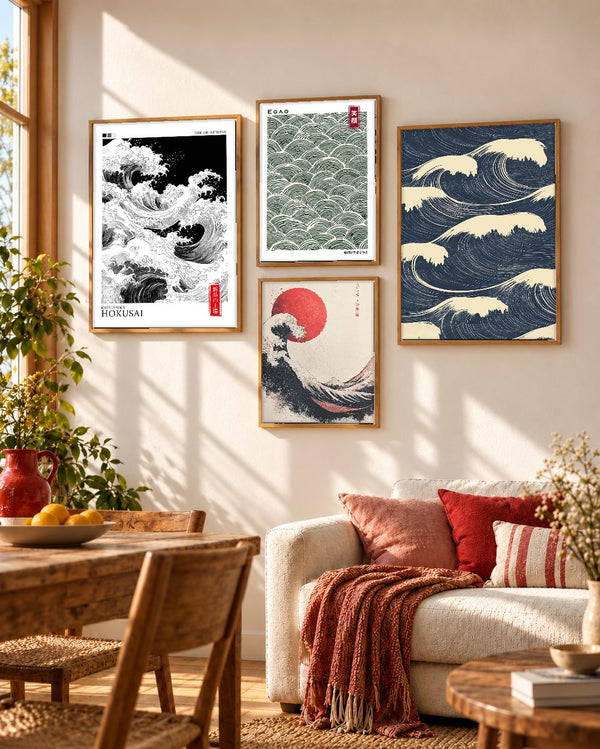 Set de cuadros decorativos que combinan