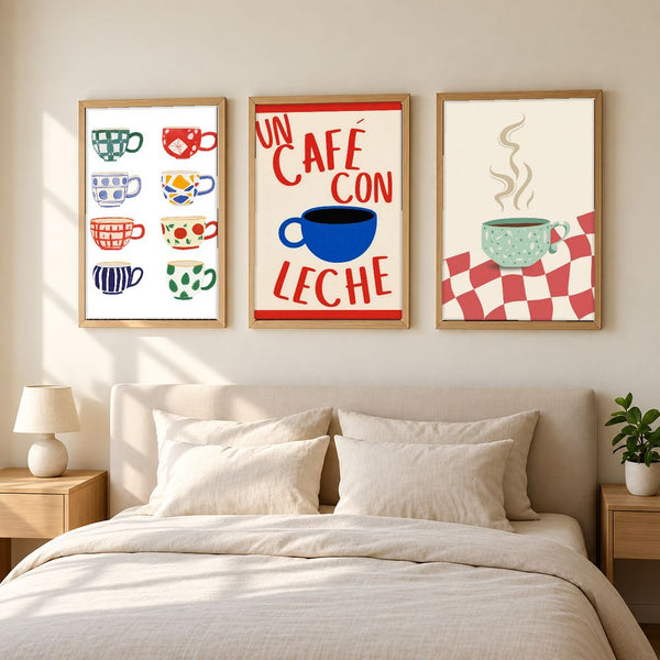 Set de cuadros decorativos que combinan