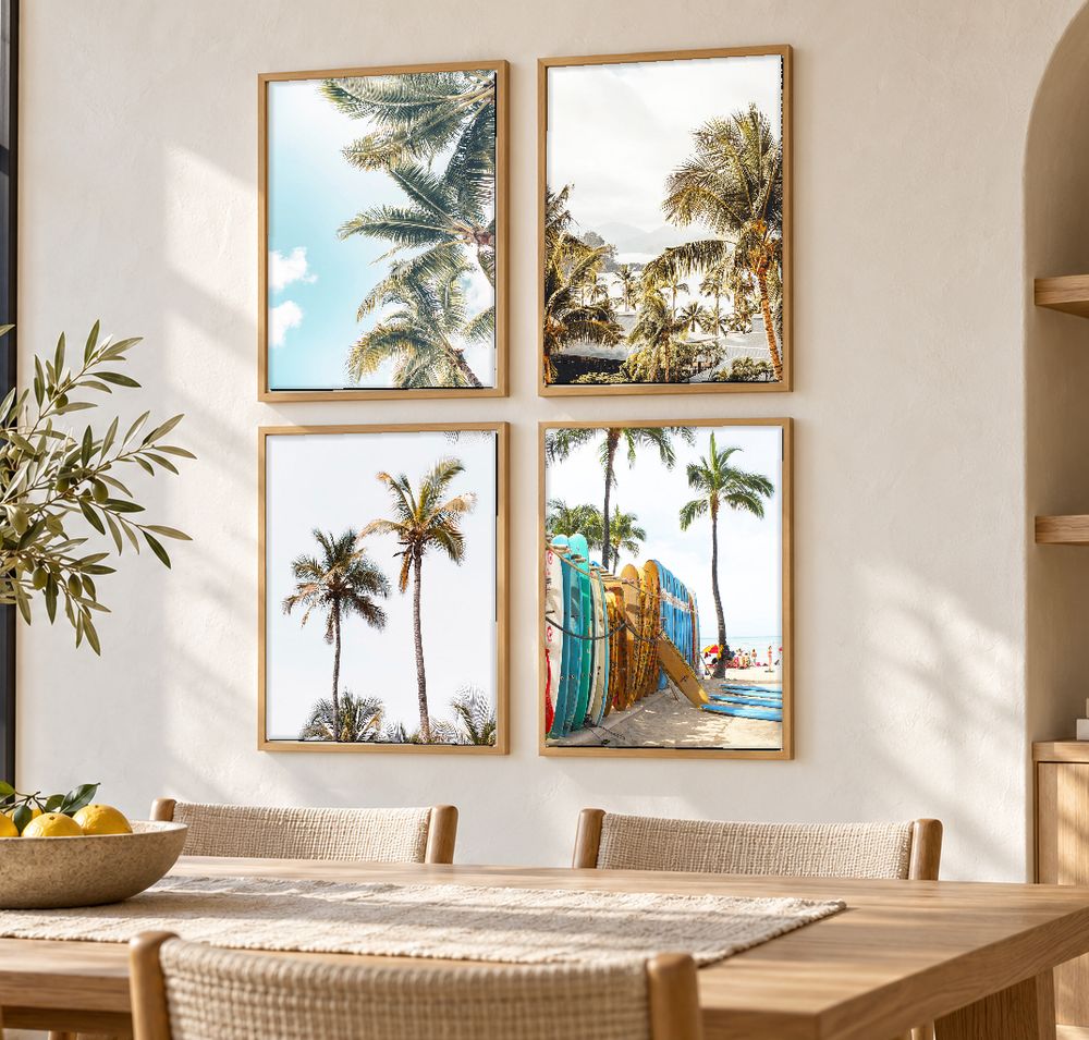 Set de cuadros decorativos que combinan