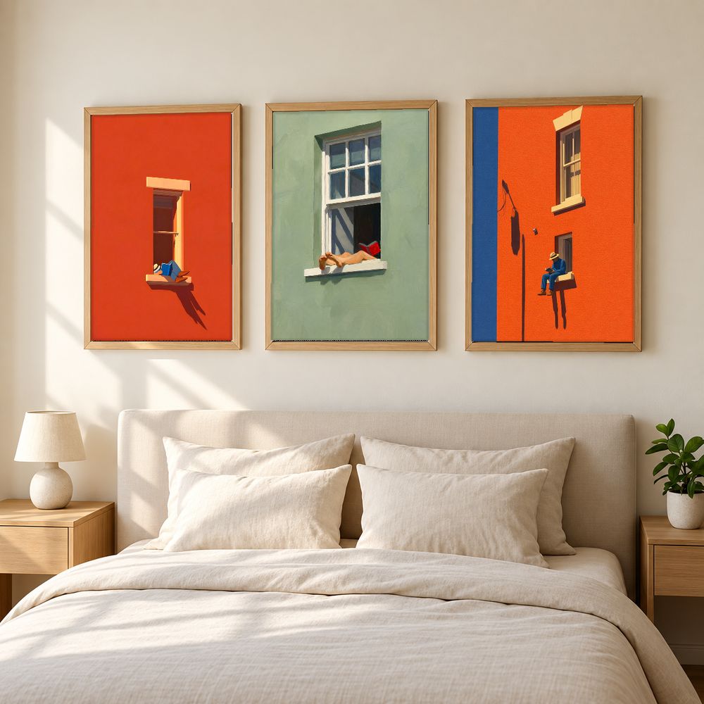 Set de cuadros decorativos que combinan