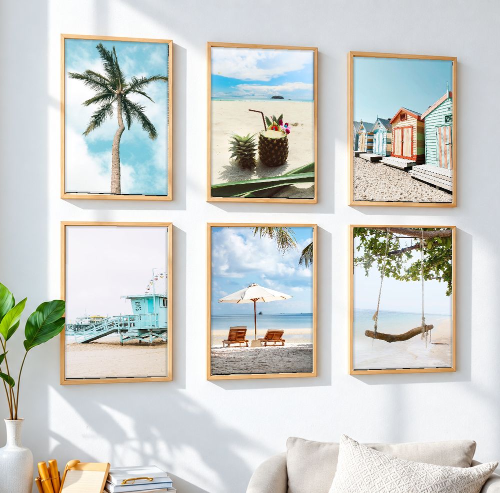 Set de cuadros decorativos que combinan