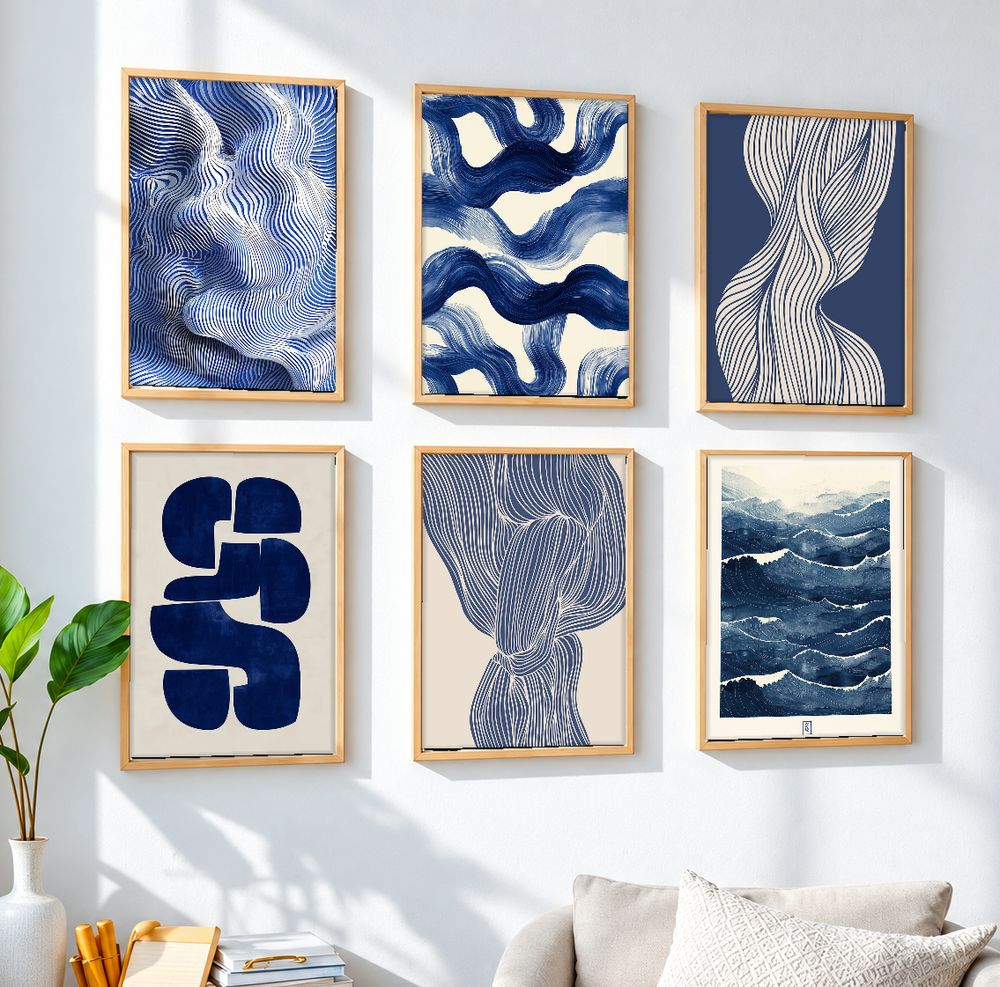 Set de cuadros decorativos que combinan