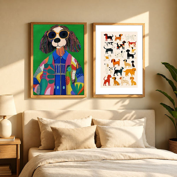 Set de cuadros decorativos que combinan