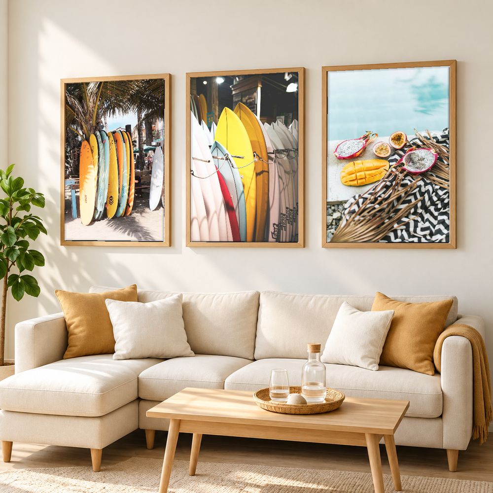 Set de cuadros decorativos que combinan