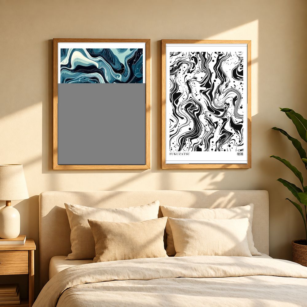 Set de cuadros decorativos que combinan