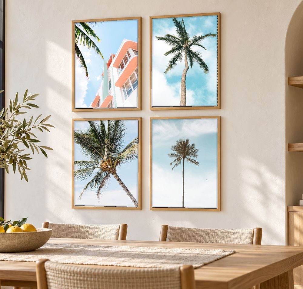 Set de cuadros decorativos que combinan