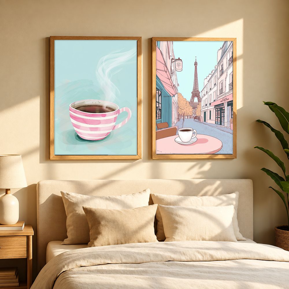 Set de cuadros decorativos que combinan
