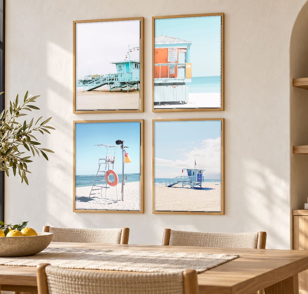 Set de cuadros decorativos que combinan