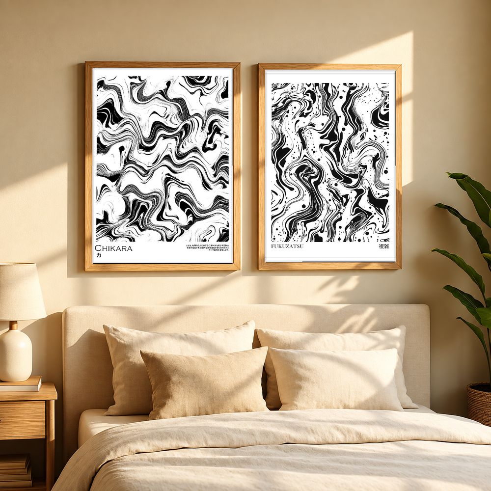 Set de cuadros decorativos que combinan