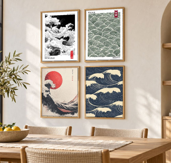 Set de cuadros decorativos que combinan