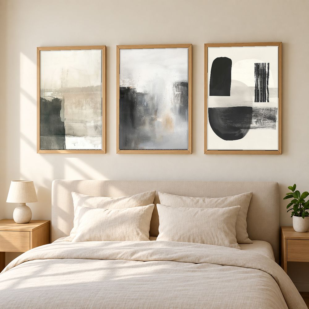 Set de cuadros decorativos que combinan
