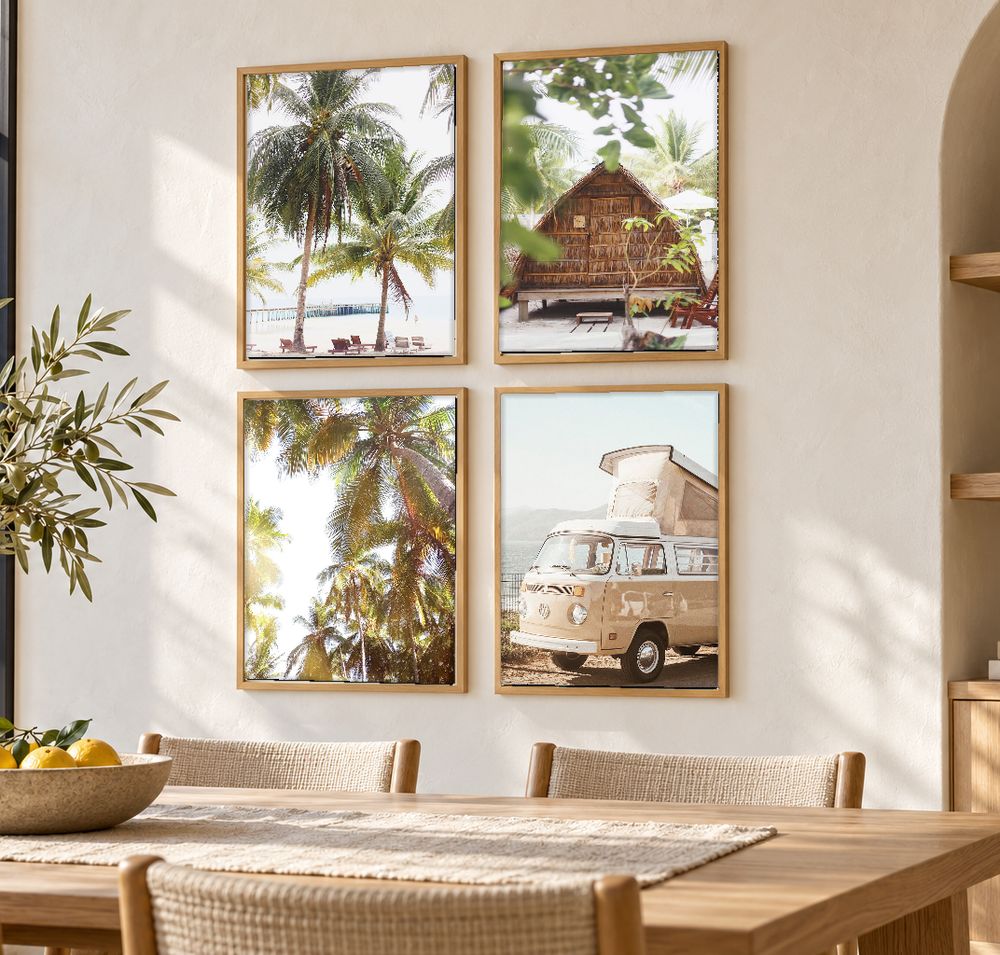 Set de cuadros decorativos que combinan