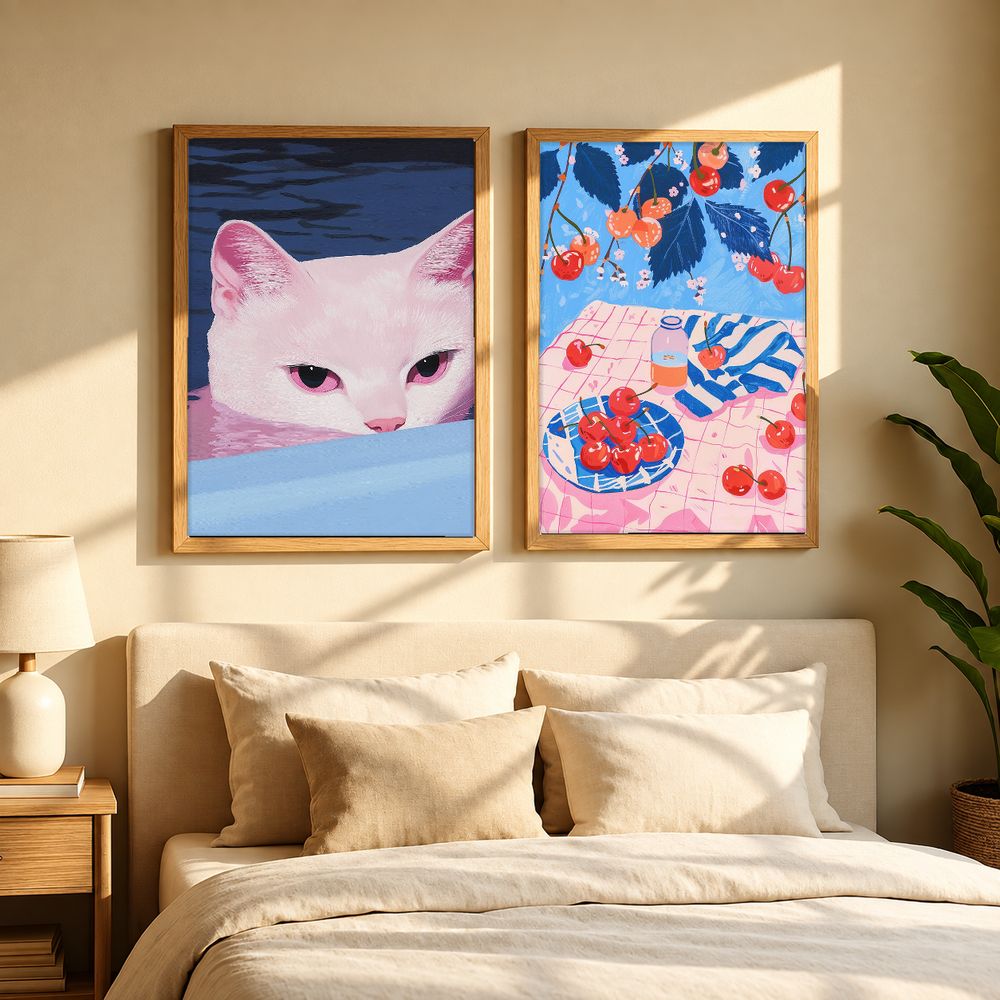 Set de cuadros decorativos que combinan