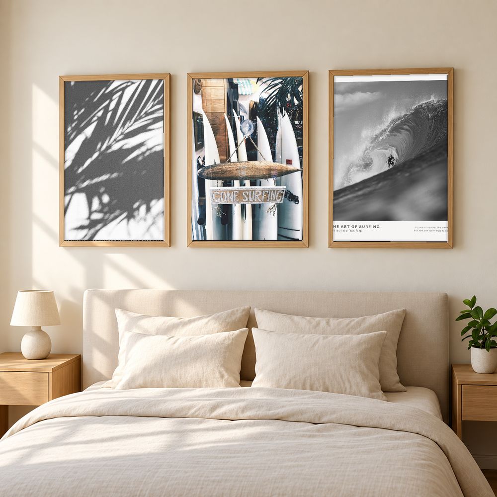 Set de cuadros decorativos que combinan