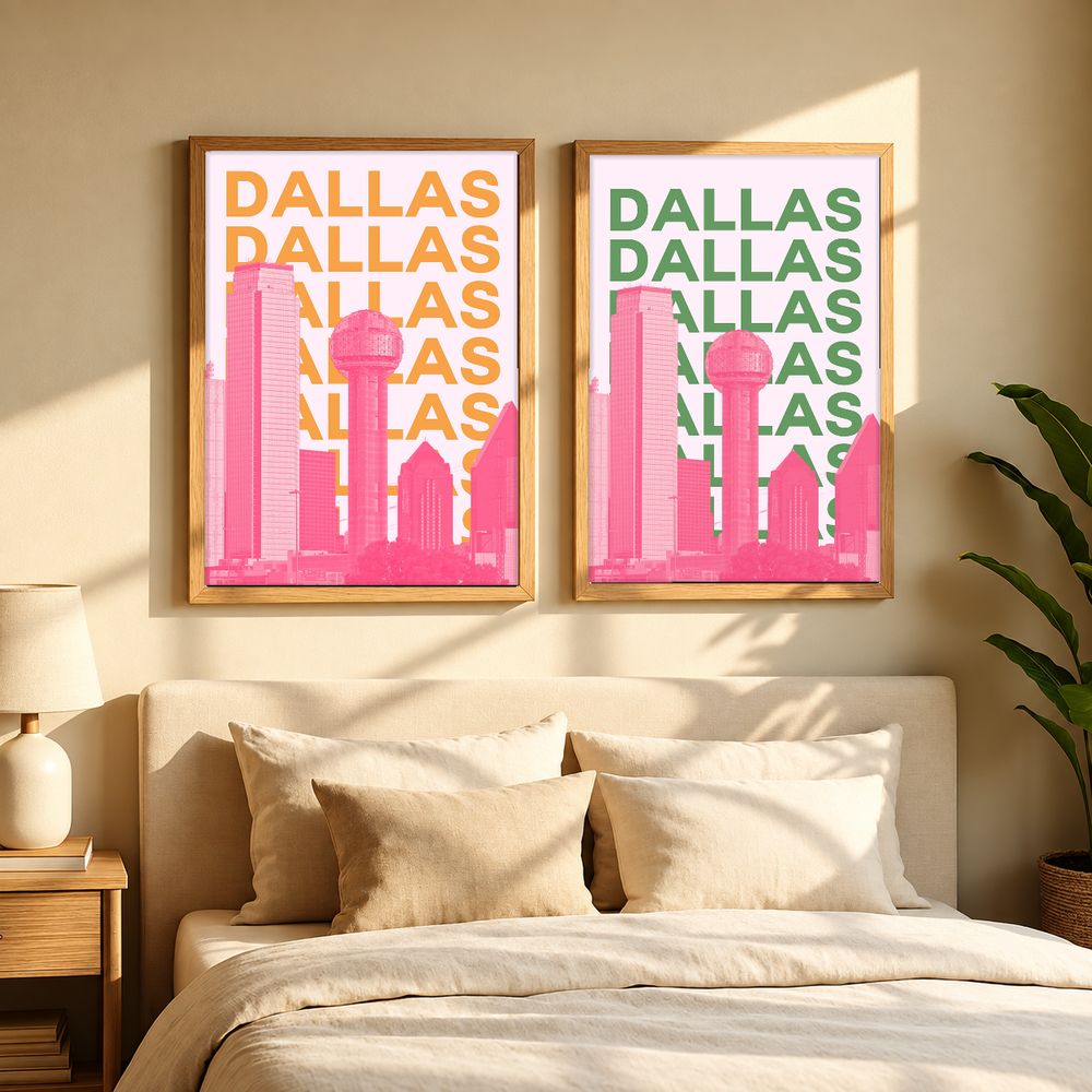 Set de cuadros decorativos que combinan