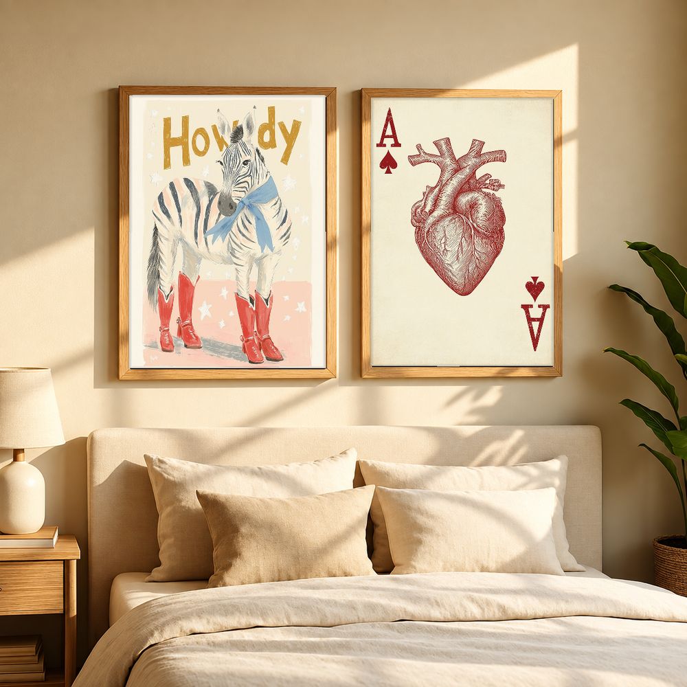 Set de cuadros decorativos que combinan