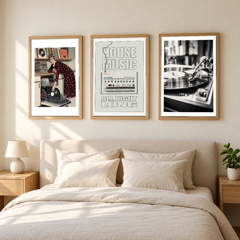 Set de cuadros decorativos que combinan