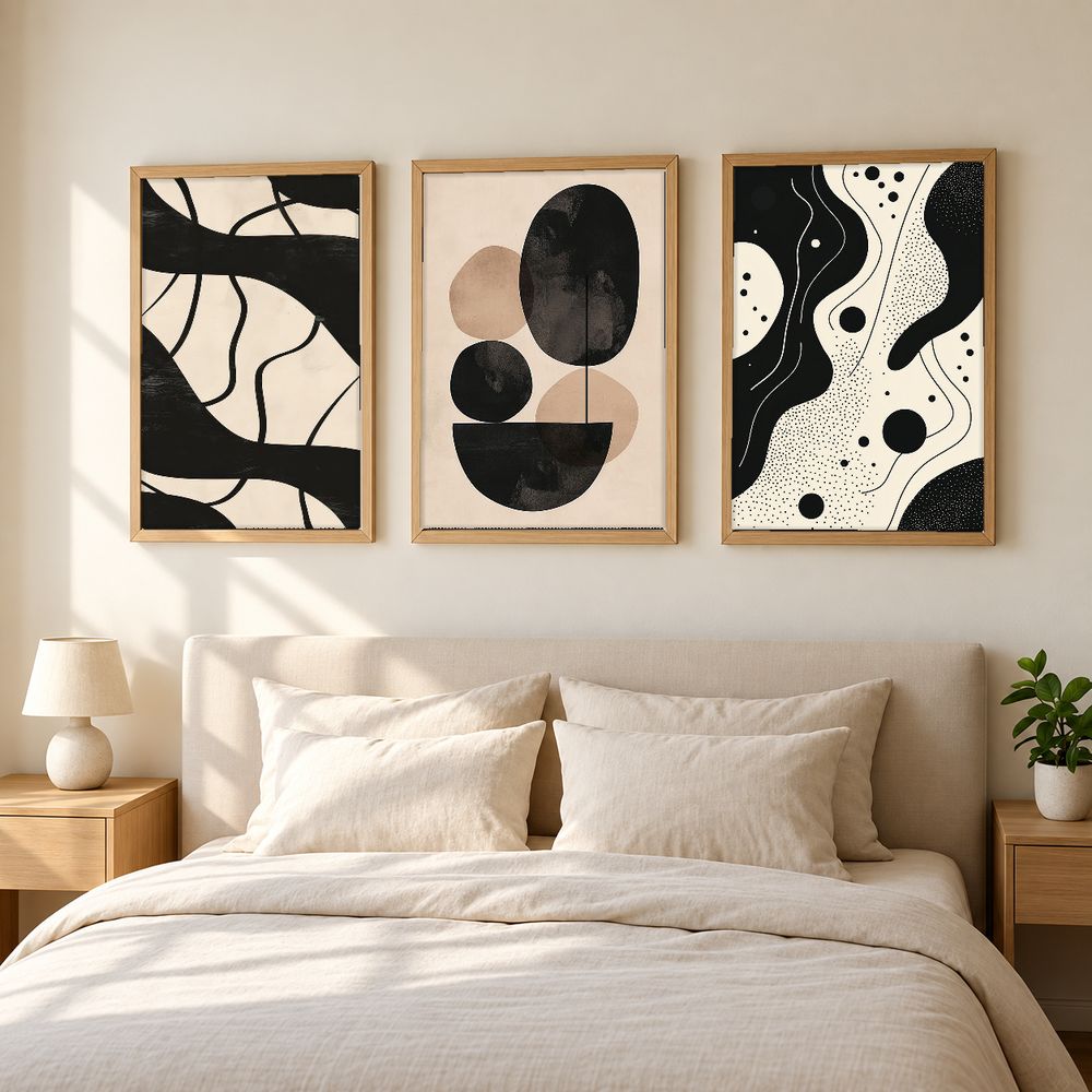 Set de cuadros decorativos que combinan