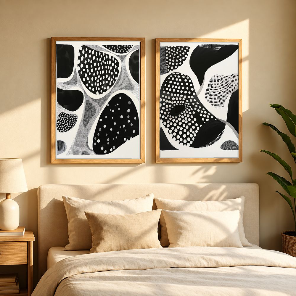 Set de cuadros decorativos que combinan