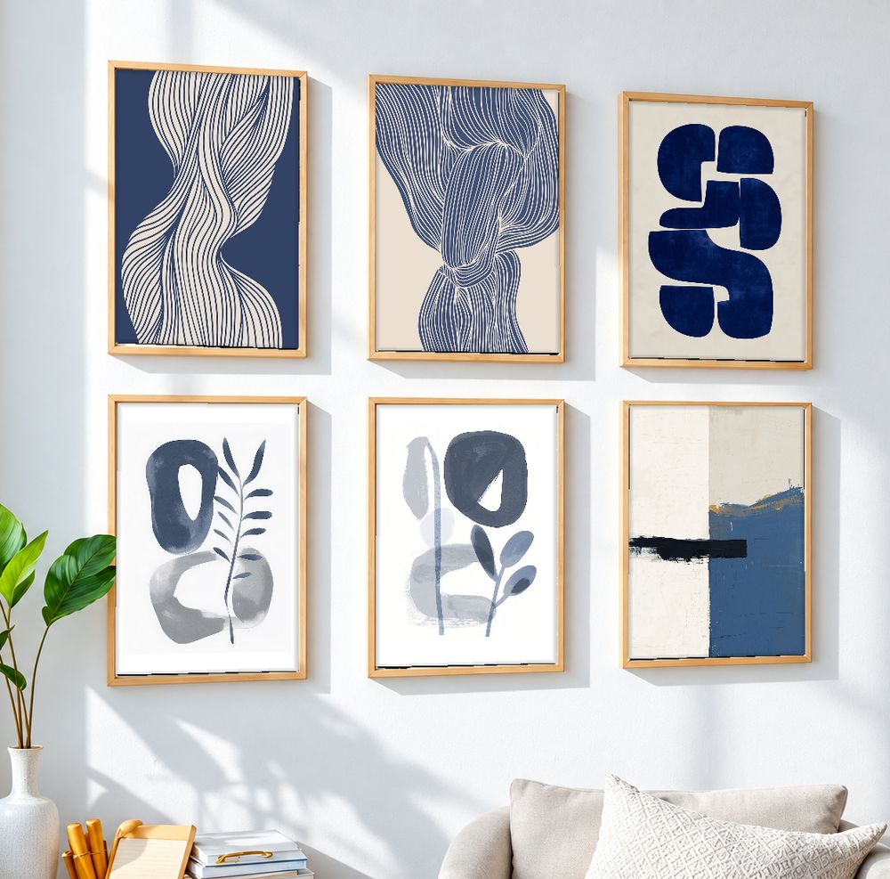 Set de cuadros decorativos que combinan
