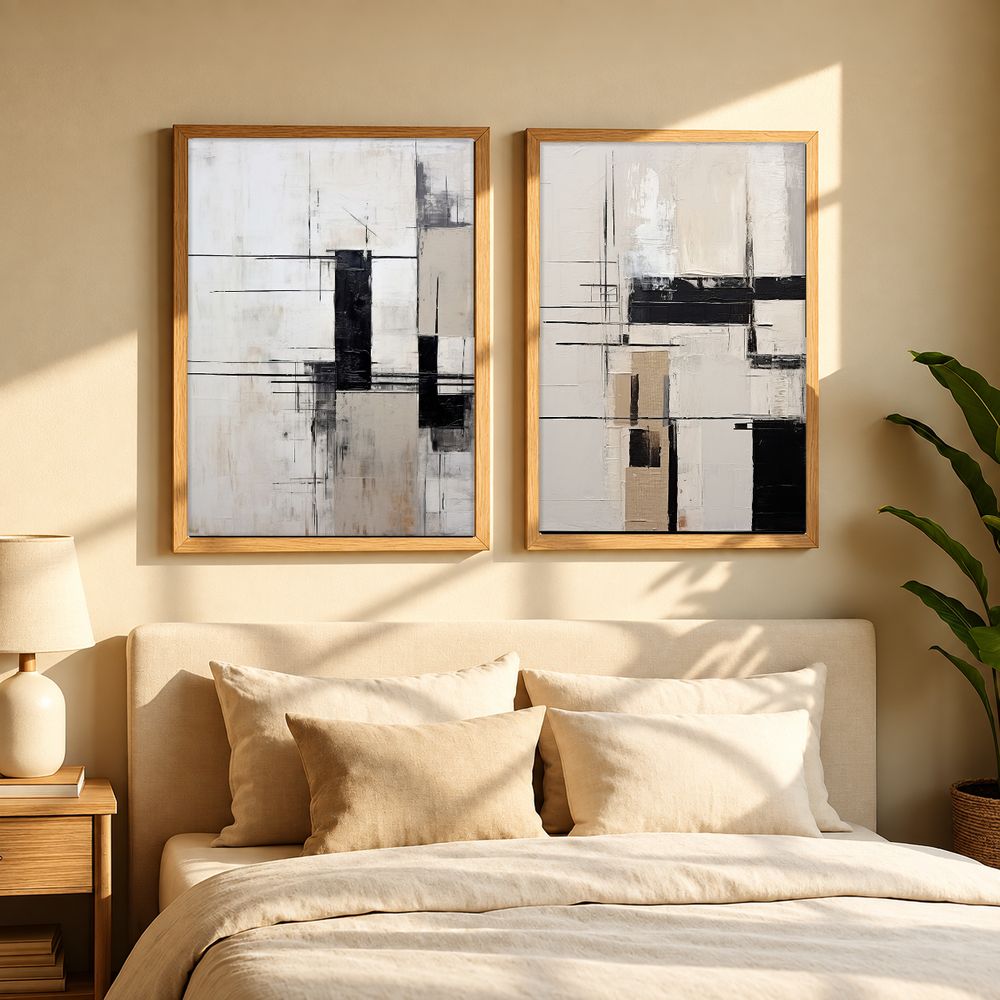 Set de cuadros decorativos que combinan