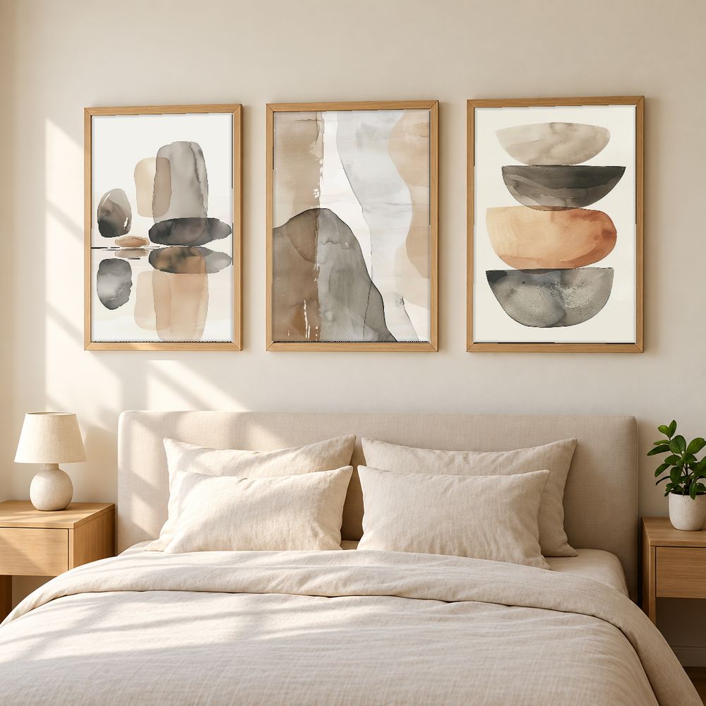 Set de cuadros decorativos que combinan