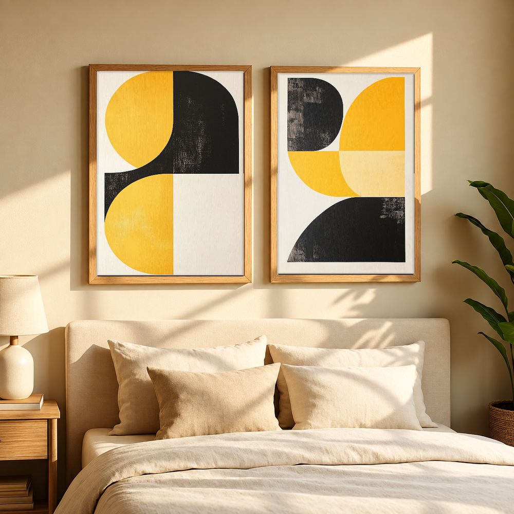 Set de cuadros decorativos que combinan
