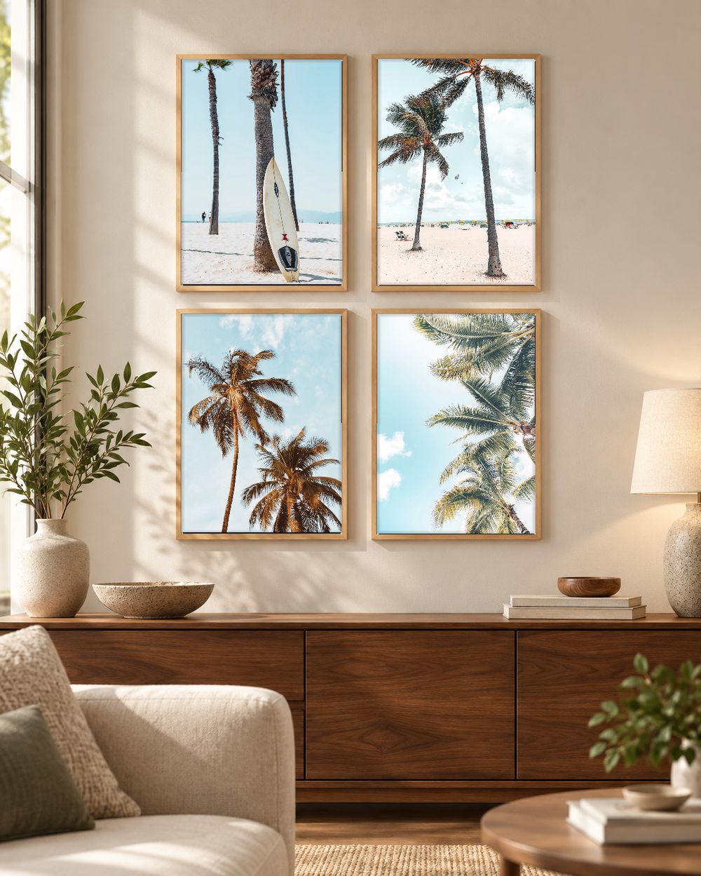 Set de cuadros decorativos que combinan