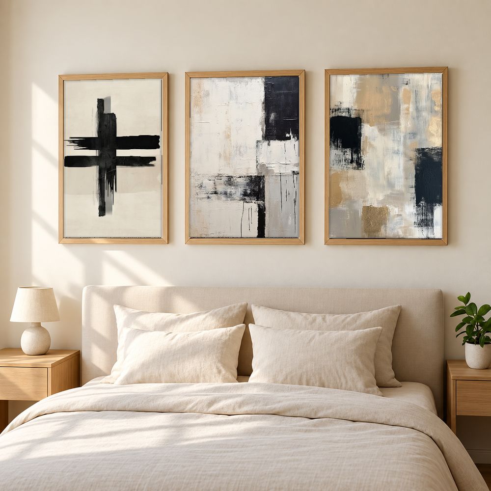 Set de cuadros decorativos que combinan