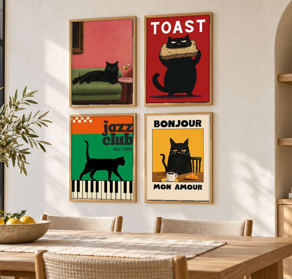 Set de cuadros decorativos que combinan
