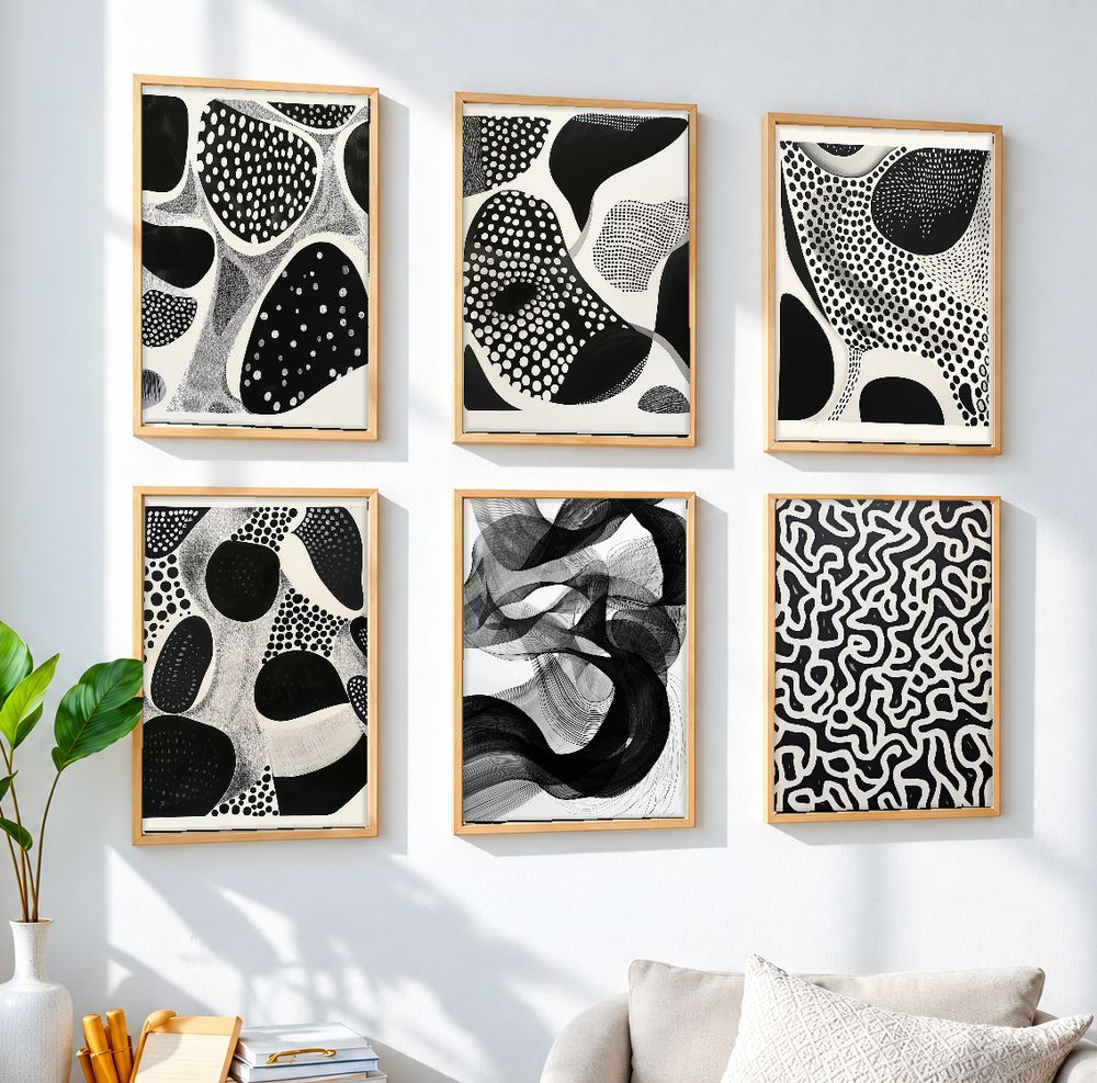 Set de cuadros decorativos que combinan