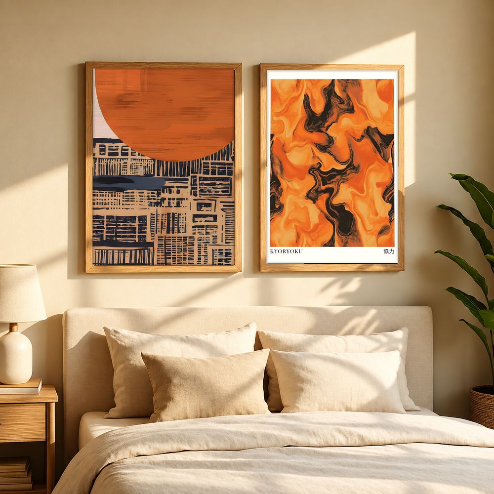 Set de cuadros decorativos que combinan