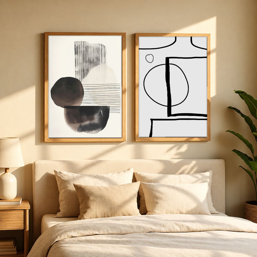 Set de cuadros decorativos que combinan