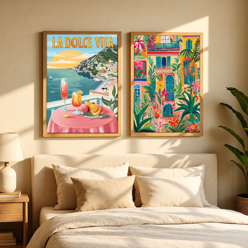 Set de cuadros decorativos que combinan