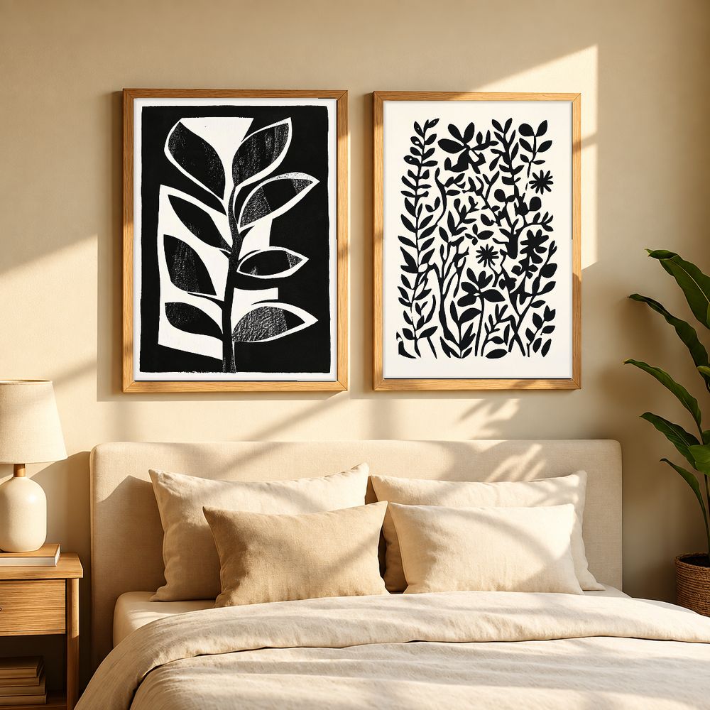 Set de cuadros decorativos que combinan
