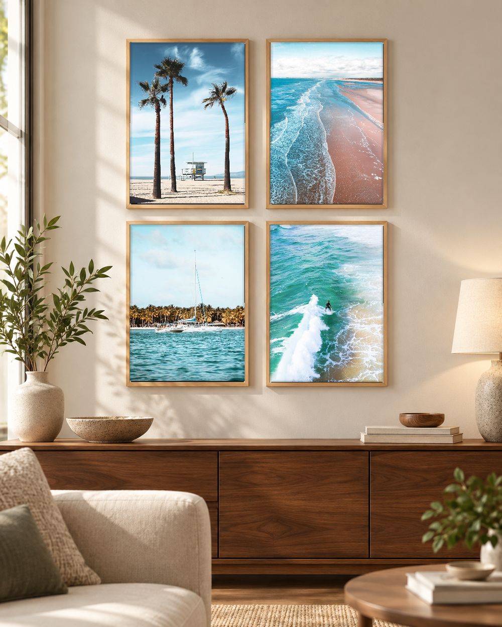 Set de cuadros decorativos que combinan