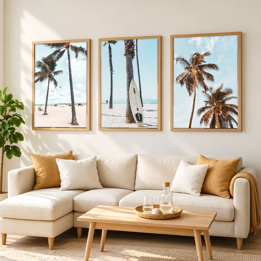 Set de cuadros decorativos que combinan