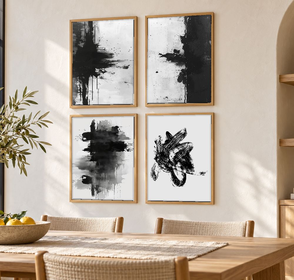 Set de cuadros decorativos que combinan